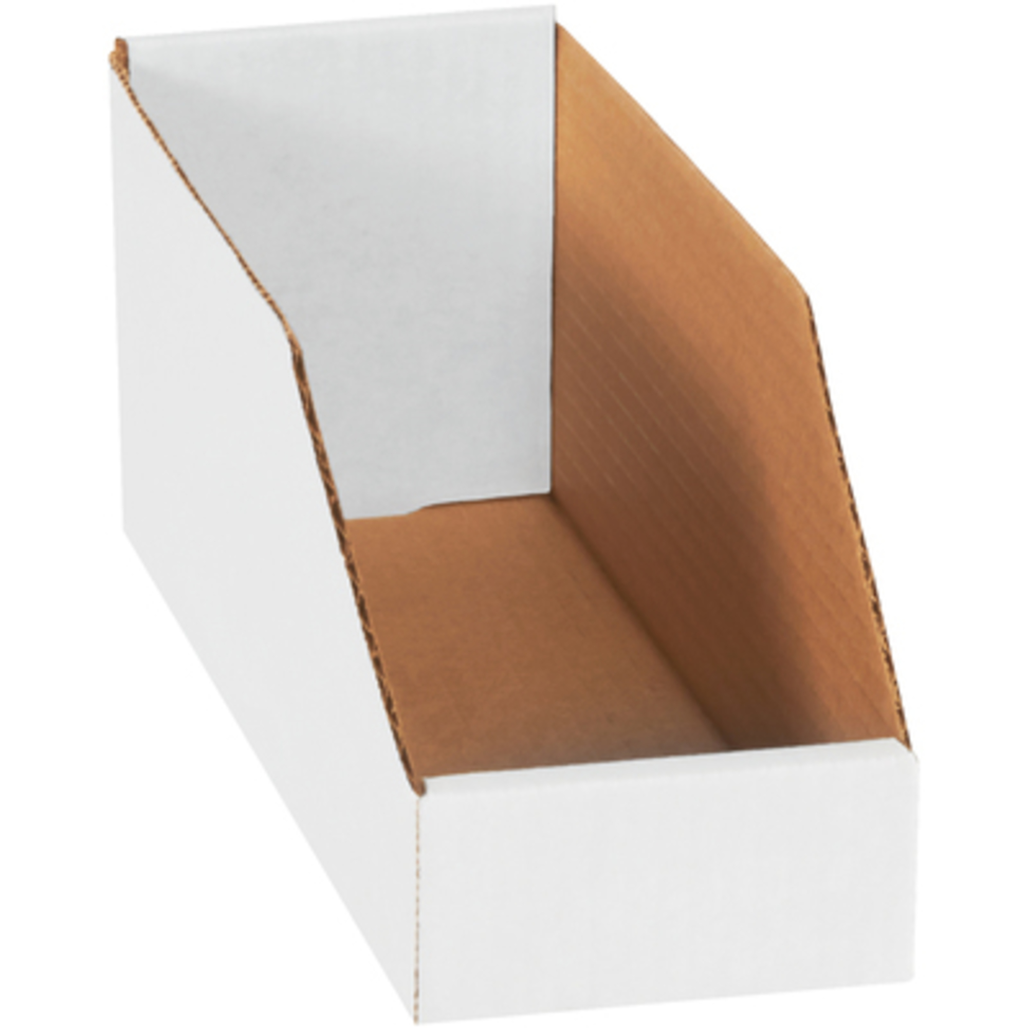 4 x 12 x 4 1/2in. White Bin Boxes 50/CS, Height 4.5 in, Width 4 in, Bins Included (qty.) 50 Model# BINMT412